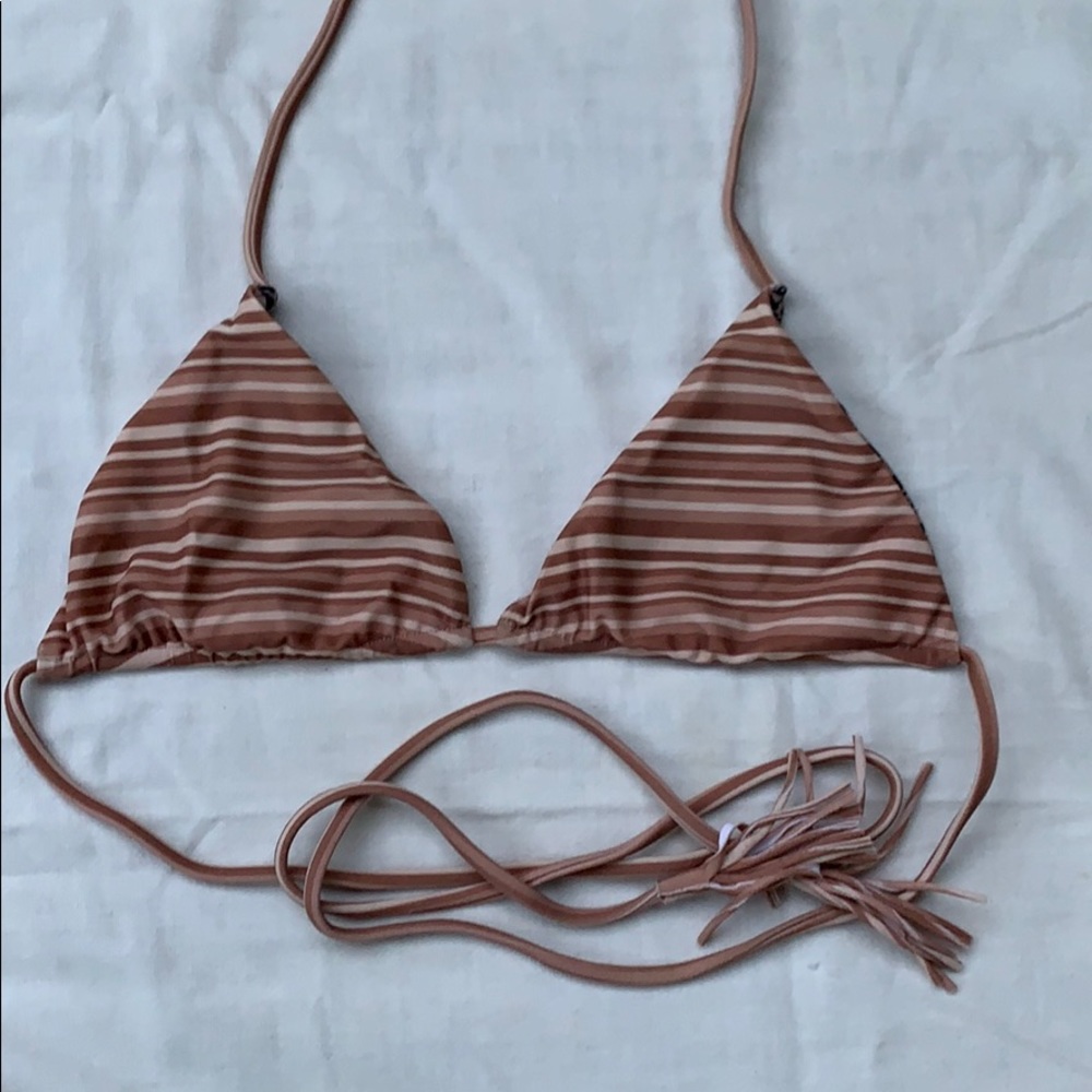 Acacia Tanlines Montauk Bikini (fringe cut off)
